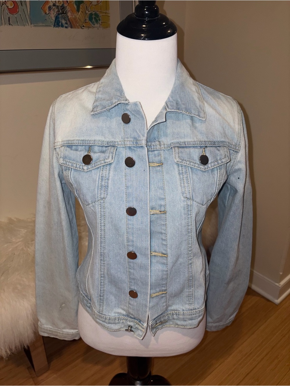 Showpo Light Wash Denim Jacket - Women